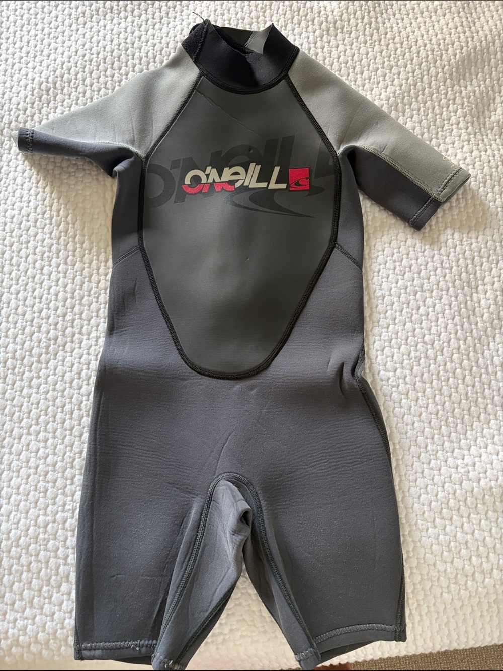 O'Neill Kids Gray Short Sleeve Wetsuit Rashguard